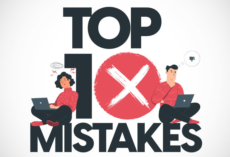 top 10 website mistake top 10 website mistake